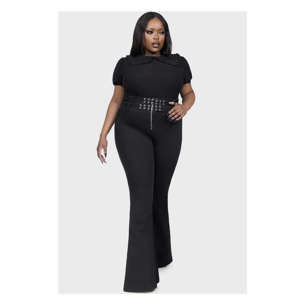 Killstar duskbane  black jeans size 4xl